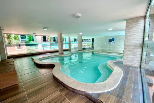 DEPARTAMENTOS EN COMPLEJO CON 3 PISCINAS, UNA CLIMATIZ, SALA DE JUEGOS, GIMNASIO, SAUNA