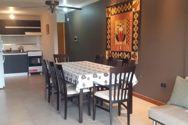 DEPARTAMENTO PARA 6/7 PERSONAS CON PILETA - CENTRICO - COCHERA - EQUIPAMIENTO FULL