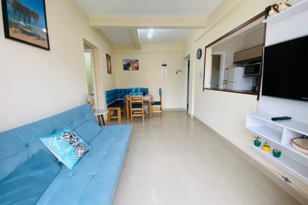 DEPARTAMENTO PARA 6 PERSONAS SOBRE LA PLAYA!! 2 DORMITORIOS - PARQUE - QUINCHO - BALCÓN