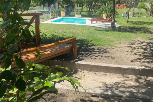 CABAÑAS EN CABALANGO CON PARQUE - PILETA - COCHERA