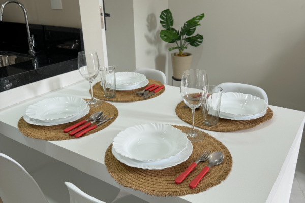 Para 4 personas con pileta a 1 cuadra y 1/2 mar