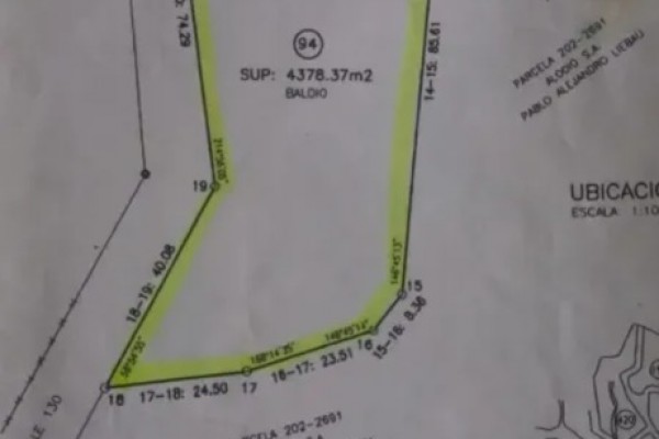 LOTE EN VENTA BARRIO VILLA ERNESTINA