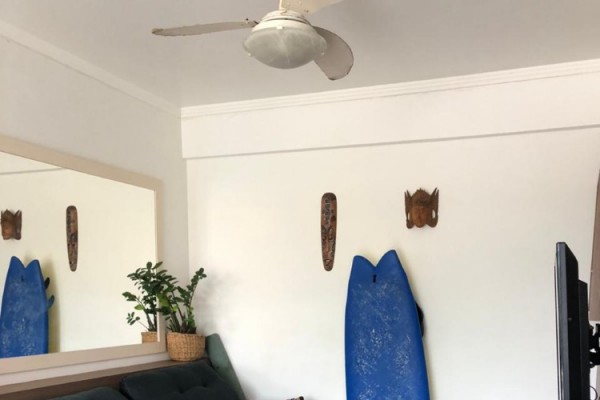 DEPARTAMENTO SOBRE LA PLAYA EN INGLESES, PARA 5 PERSONAS