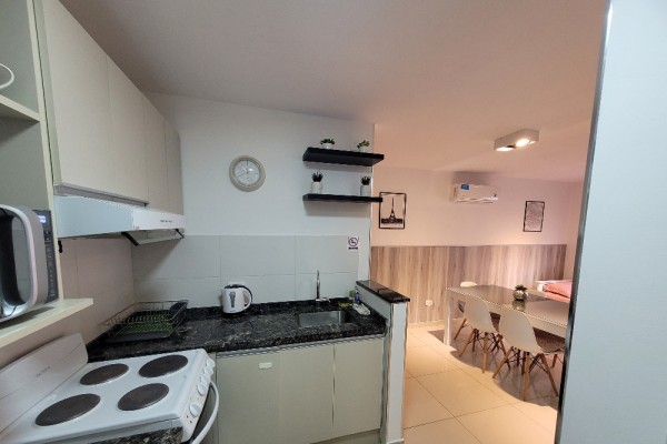 DEPARTAMENTO TIPO MONOAMBIENTE PARA 4 CON PILETA