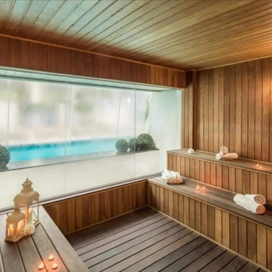 DEPARTAMENTOS EN COMPLEJO CON 3 PISCINAS (UNA CLIMATIZADA), SALA DE JUEGOS, GIMNASIO, SAUNA