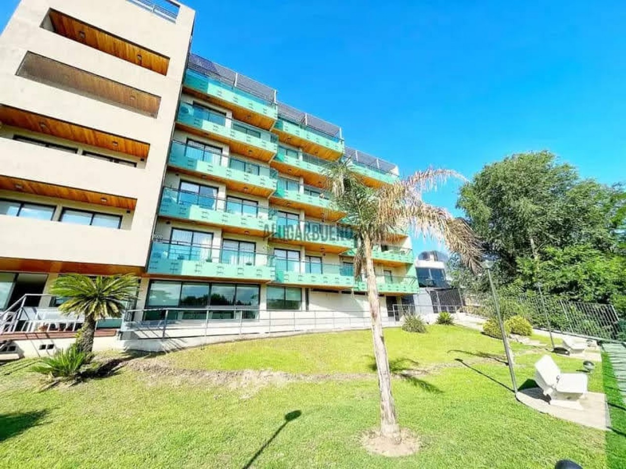 DEPTO 6 PERS - PILETA CLIMATIZADA - CENTRICO - COCHERA - VISTA AL LAGO - QUINCHO 
