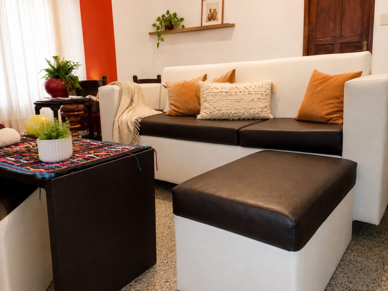 CASA PARA 6 PERSONAS (2 DORMITORIOS) CON PILETA Y PARQUE