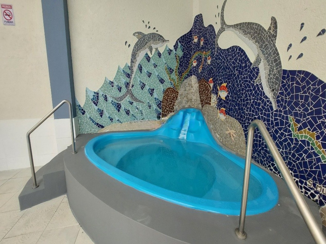 DEPARTAMENTOS FRENTE AL MAR - PILETA CLIMATIZADA - QUINCHO - JUEGOS PARA NIÑOS - SOLARIUM -