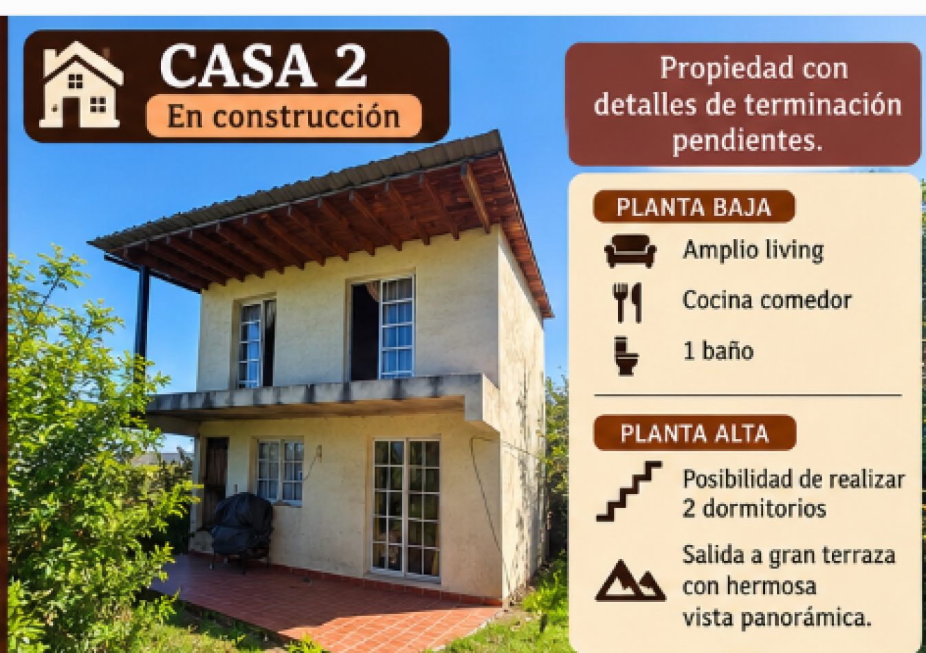 2 CASAS EN VENTA EN MISMO TERRENIO CON PILETA, QUINCHO, COCHERA, GALERIA! 