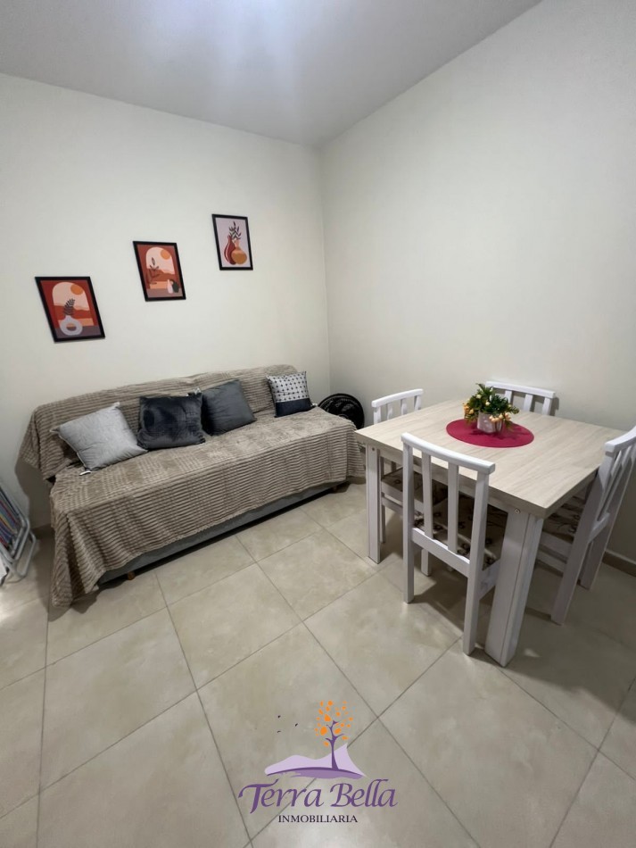 DEPARTAMENTO PARA 4 A 1 KM DEL MAR - PISCINA CLIMATIZADA - PARRILLA - JUEGOS PARA NIÑOS