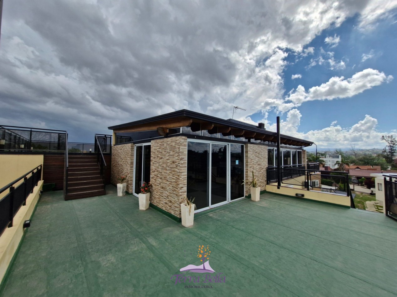 DEPARTAMENTO PARA 4 PERSONAS CON PILETA, QUINCHO, COCHERA, A METROS DEL LAGO
