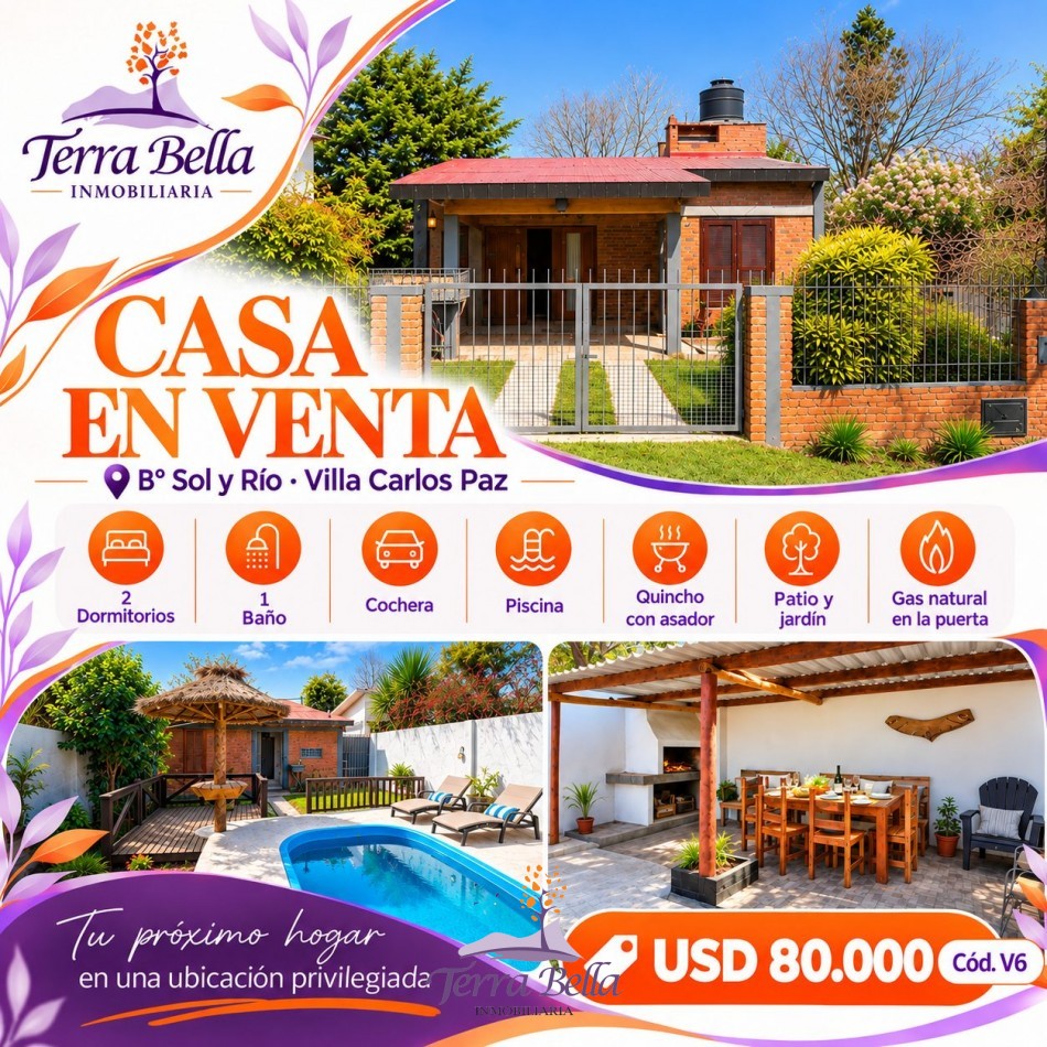 CASA PH DE DOS DORMITORIOS CON PILETA, QUINCHO Y COCHERA